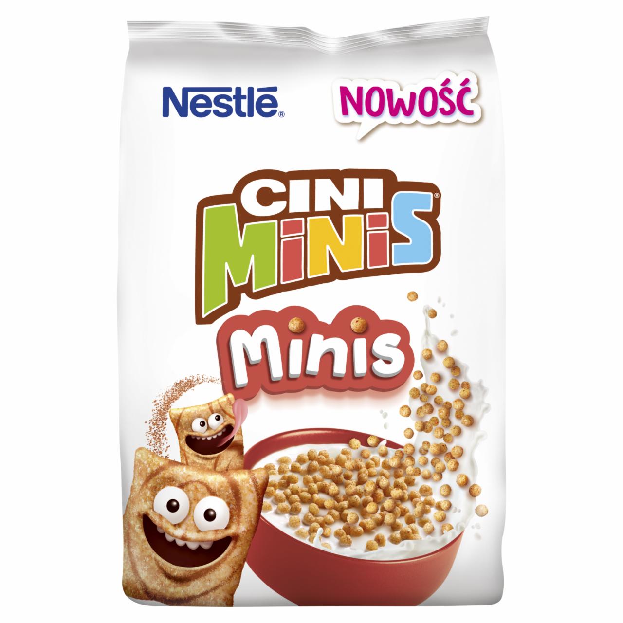 Zdjęcia - Nestlé Cini Minis Minis Zbożowe kuleczki o smaku cynamonowym 210 g