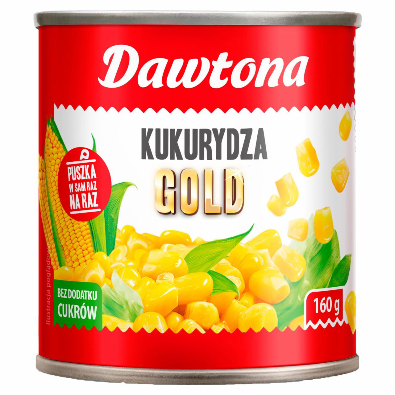 Zdjęcia - Dawtona Kukurydza Gold 160 g