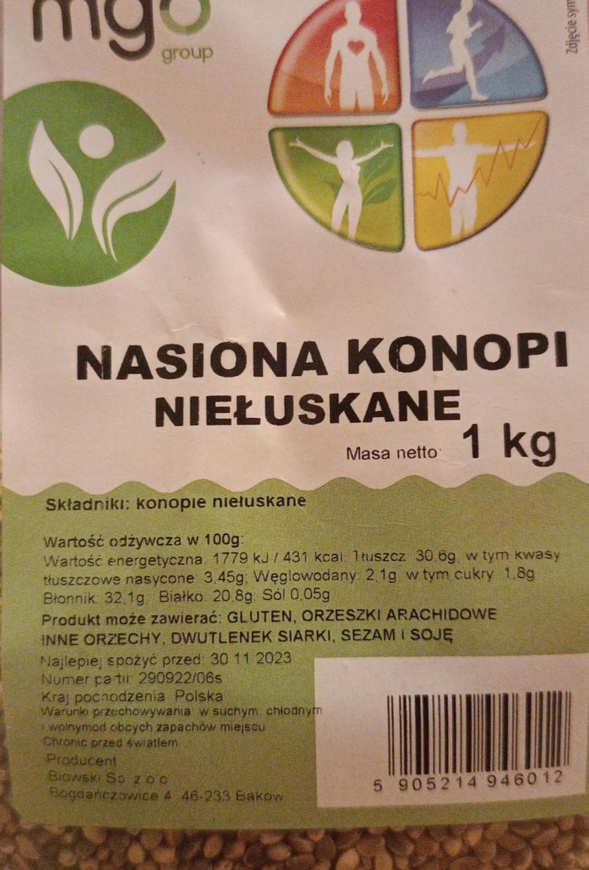 Zdjęcia - Nasiona konopi niełuskane migo