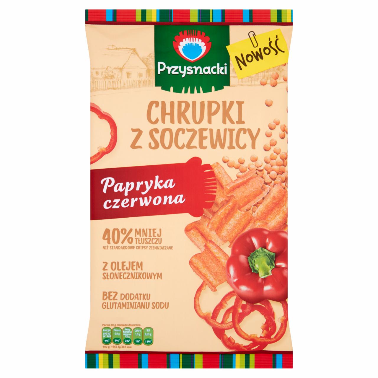 Zdjęcia - Przysnacki Chrupki o smaku keczup 180 g