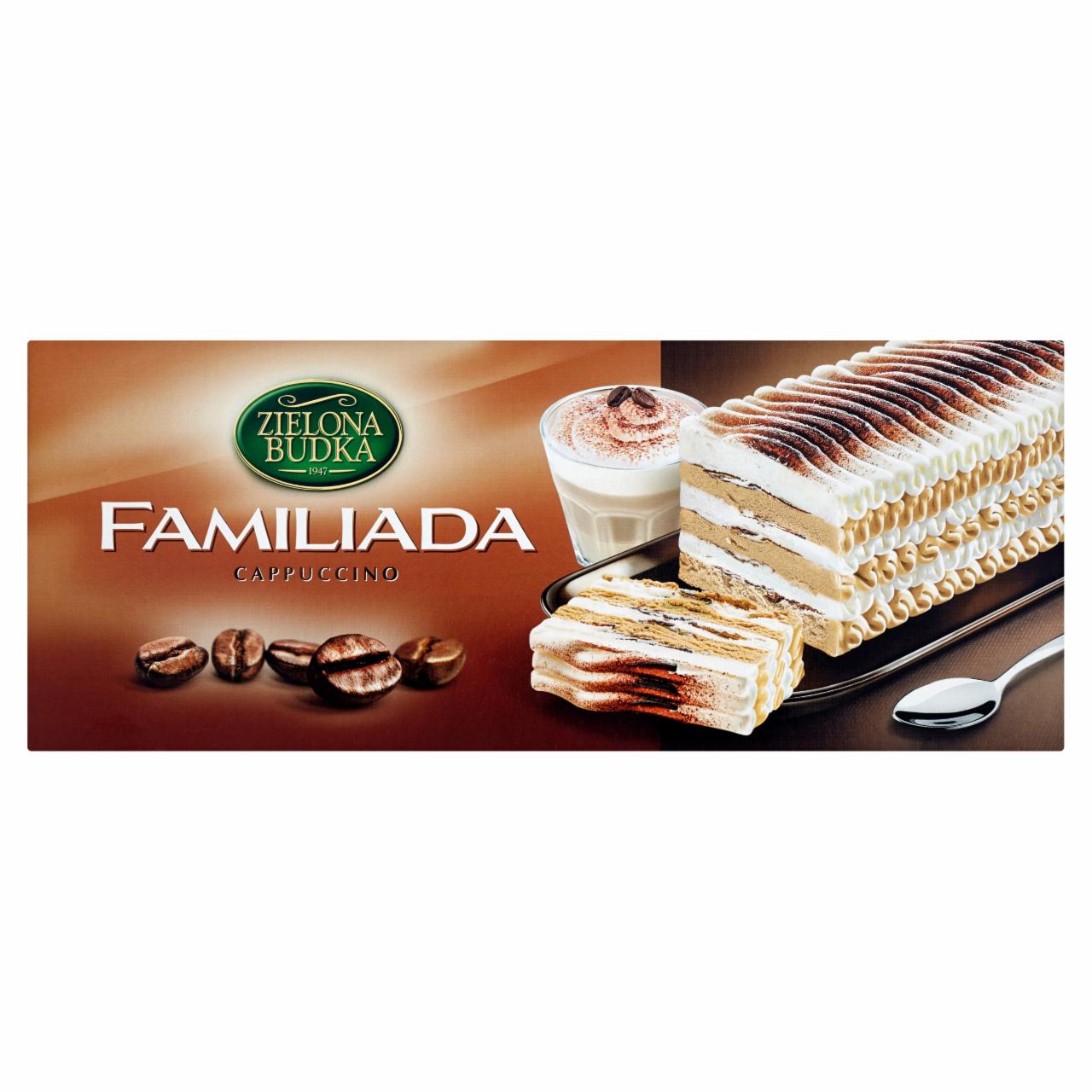 Zdjęcia - Zielona Budka Familiada Lody cappuccino 1000 ml