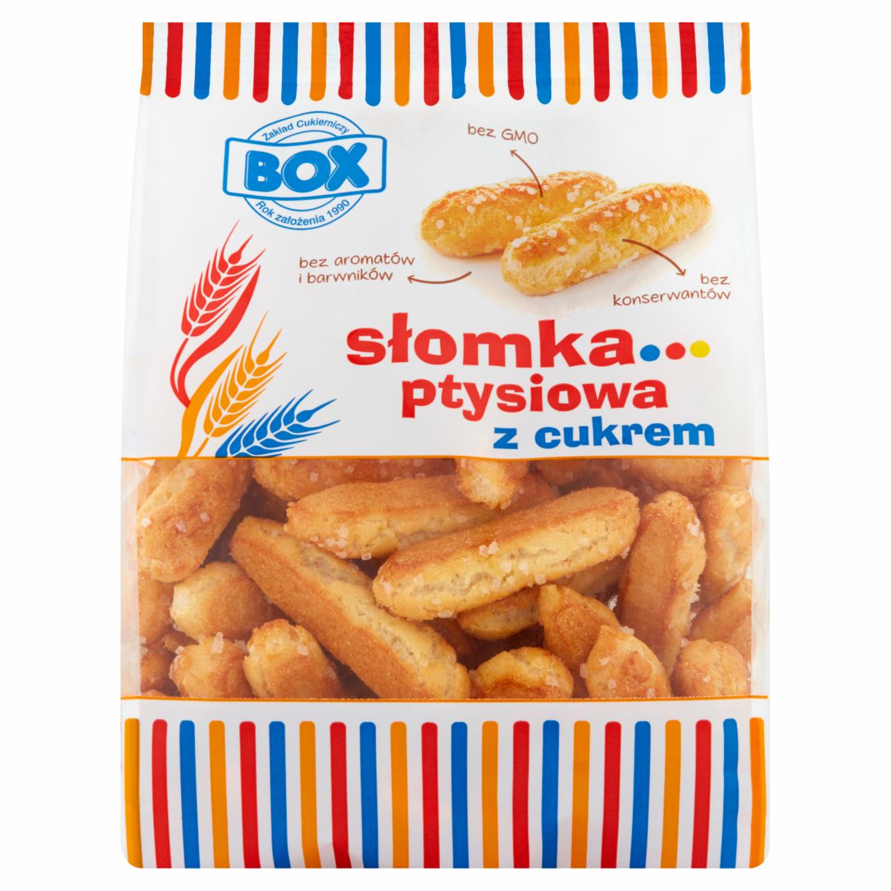 Zdjęcia - Box Słomka ptysiowa z cukrem 200 g