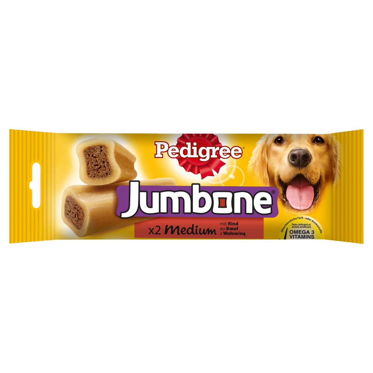 Zdjęcia - Pedigree Jumbone Medium Karma uzupełniająca z wołowiną 200 g (2 sztuki)