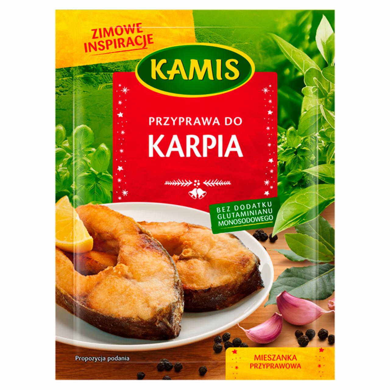 Zdjęcia - Kamis Zimowe inspiracje Przyprawa do karpia Mieszanka przyprawowa 30 g