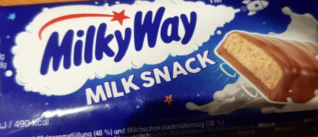 Zdjęcia - Milk snack Milky Way