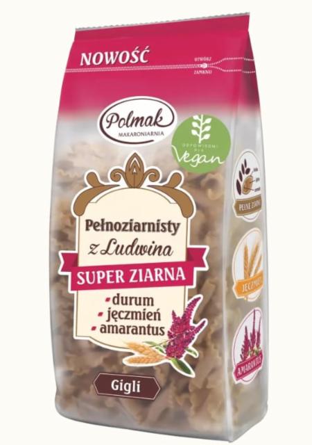 Zdjęcia - Pełnoziarnisty z ludwina super ziarna gigli Polmak makaroniarnia