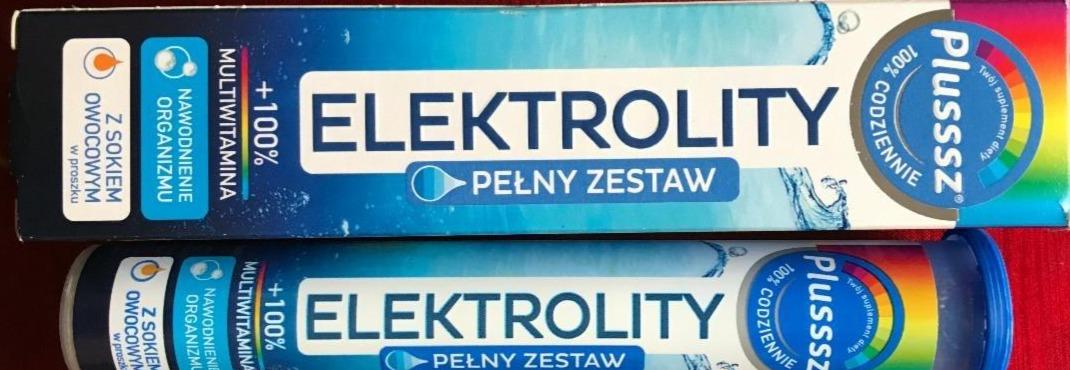 Zdjęcia - Suplement diety elektrolity sport 100 % complex Plusssz