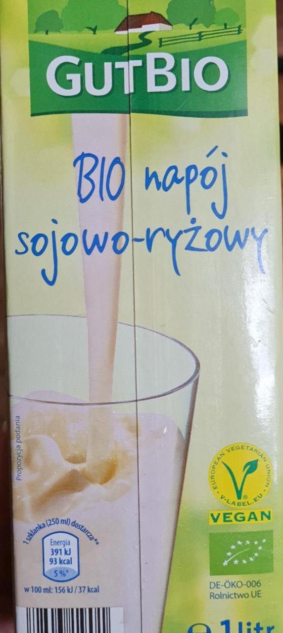 Zdjęcia - BIO napój sojowo-ryżowy, Gut Bio