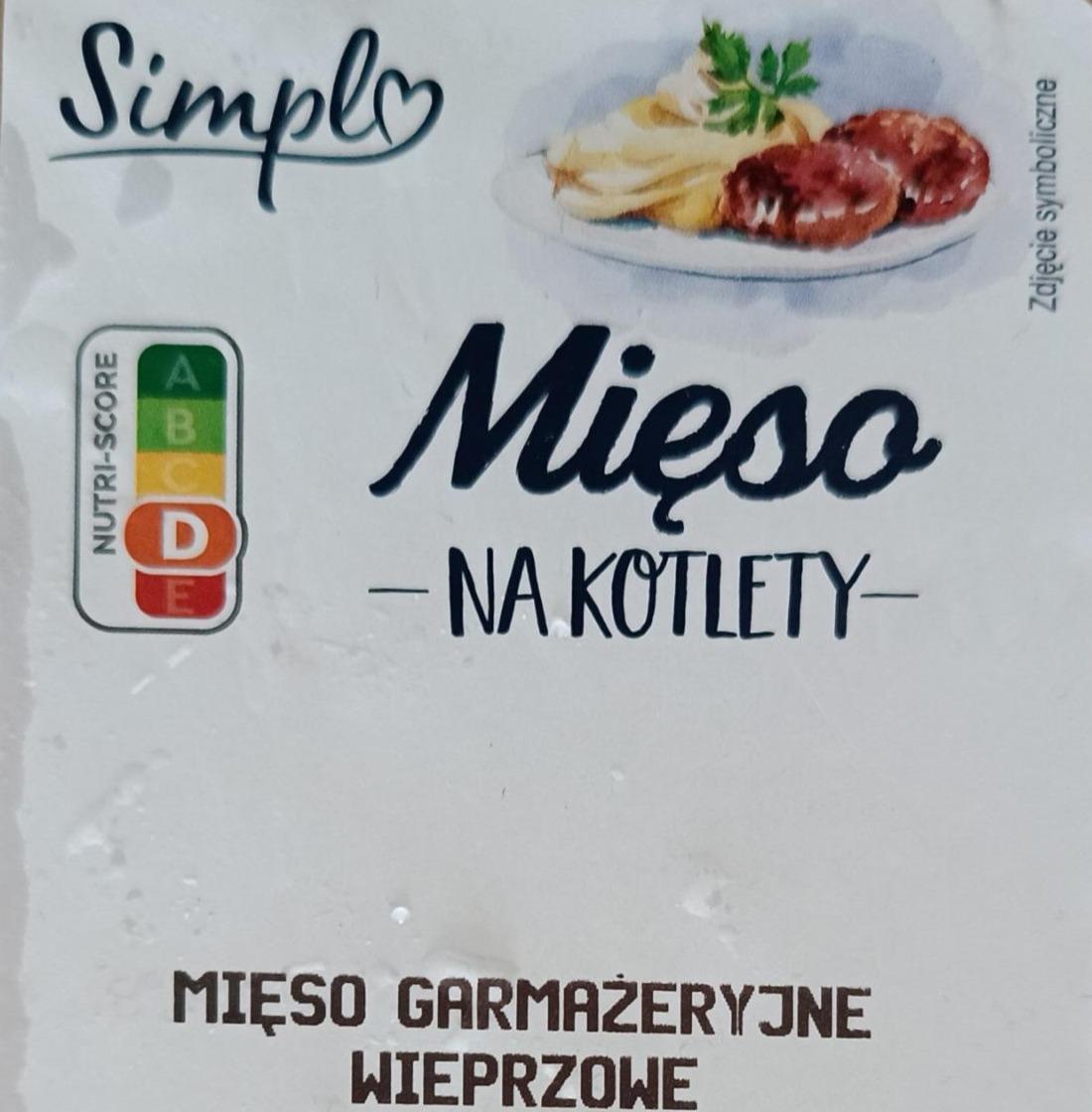 Zdjęcia - Mięso na kotlety garmaeryjne wieprzowe Simply