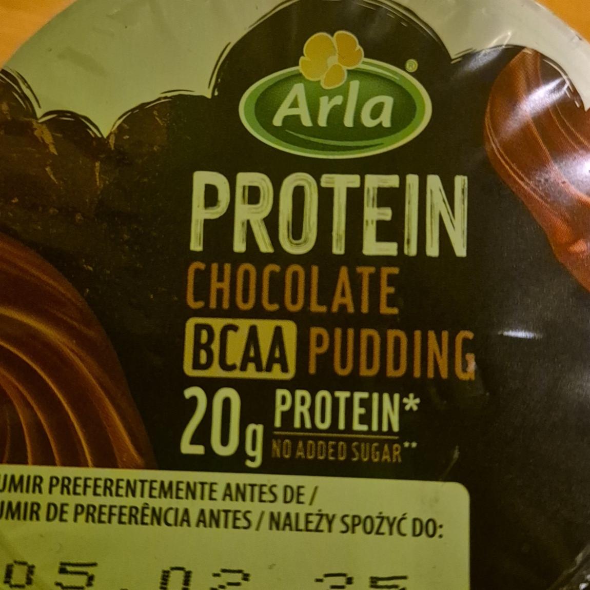 Zdjęcia - Protein chocolate bcaa pudding Arla