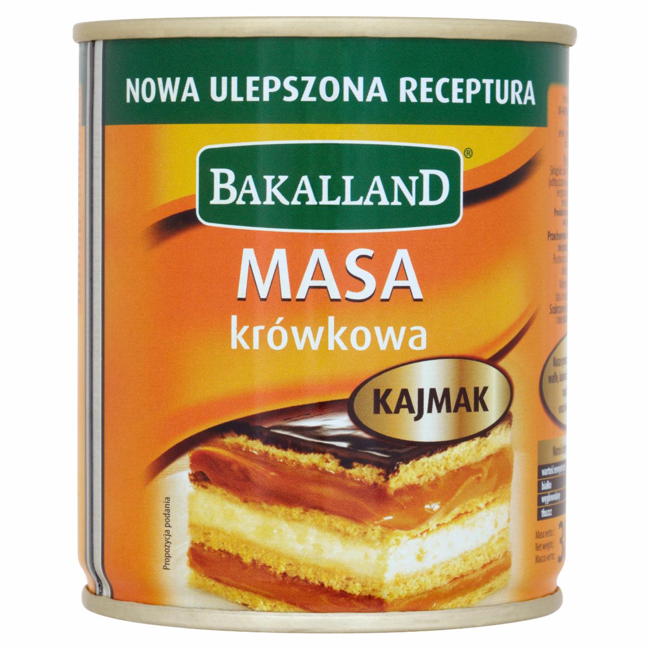 Zdjęcia - Bakalland Masa krówkowa kajmak 380 g