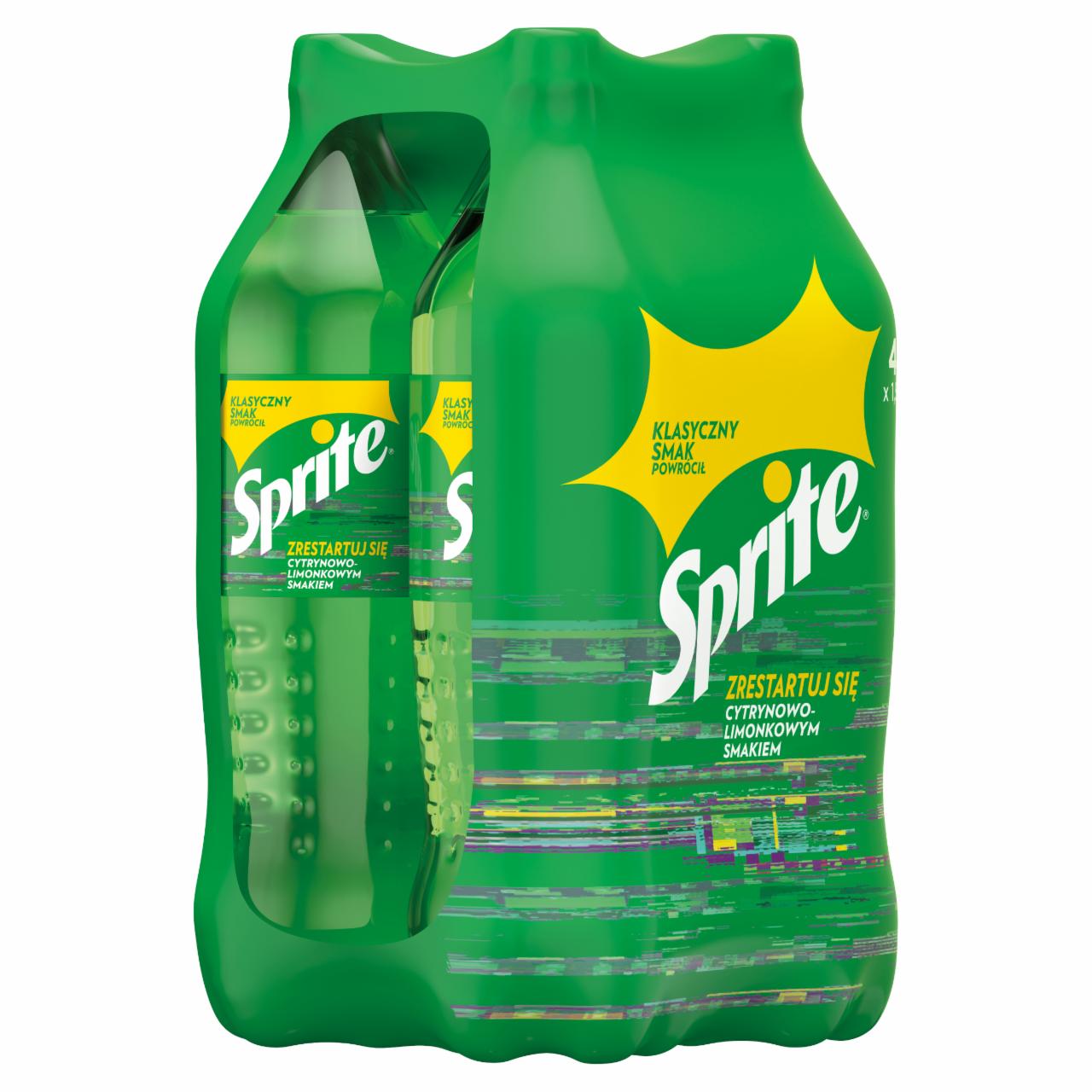 Zdjęcia - Sprite Napój gazowany 4 x 1,5 l