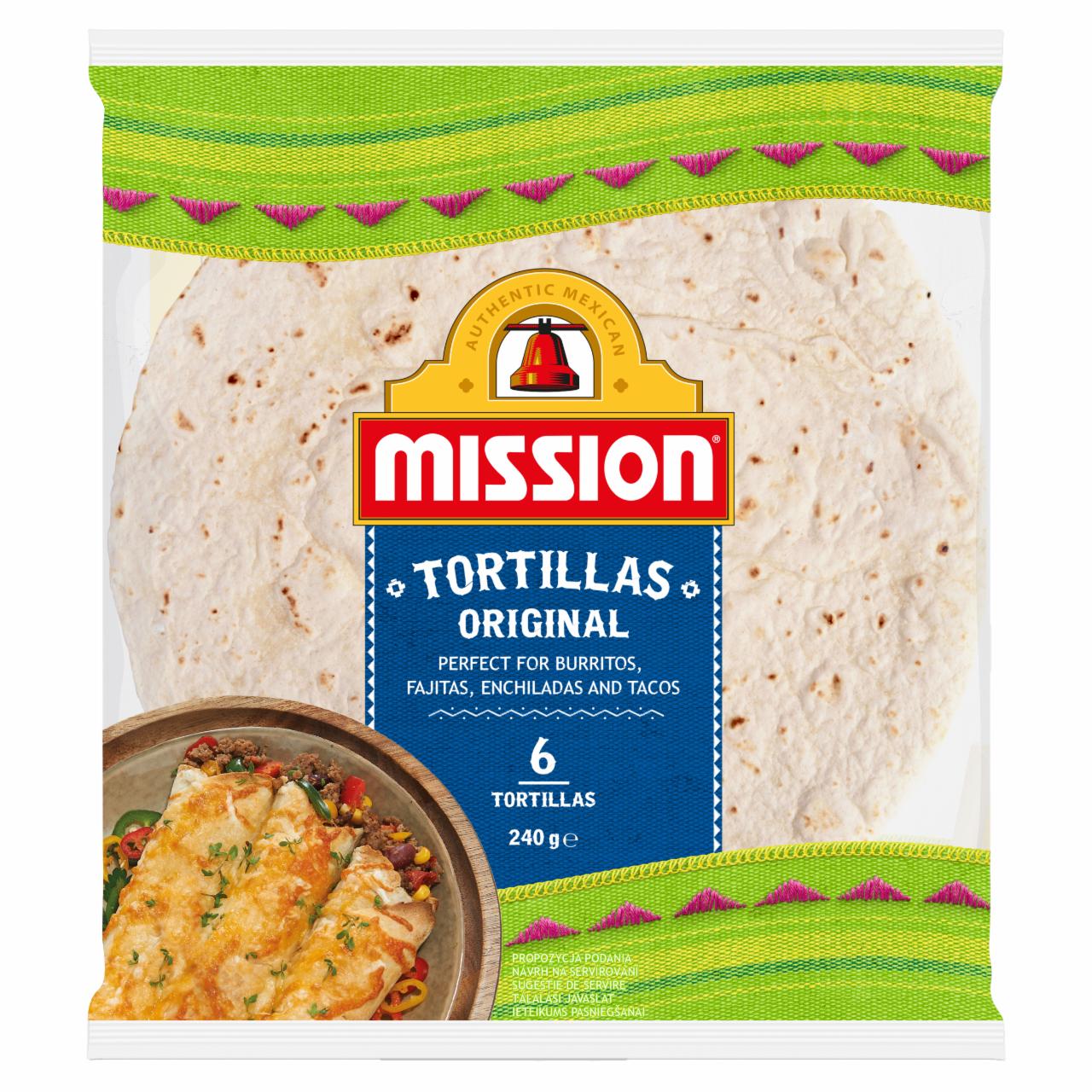 Zdjęcia - Mission Original Tortille 240 g (6 sztuk)