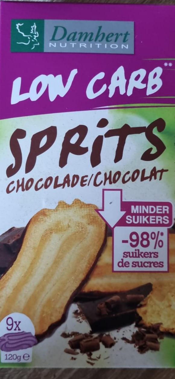 Zdjęcia - Low Carb Sprits Chocolade Dambert Nutrition