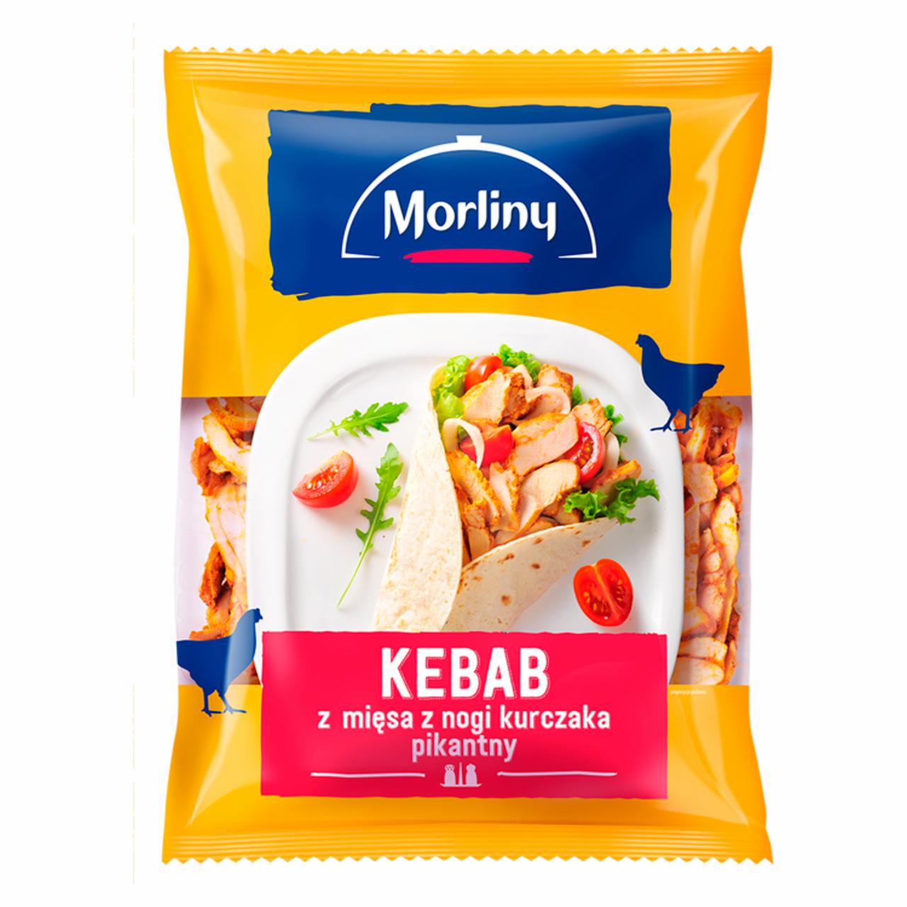 Zdjęcia - Morliny Kebab z mięsa z nogi kurczaka pikantny 2,5 kg