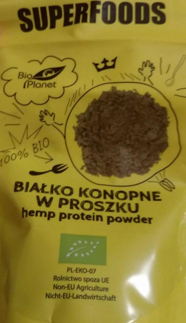 Zdjęcia - Superfoods Białko konopne w proszku Bio Planet