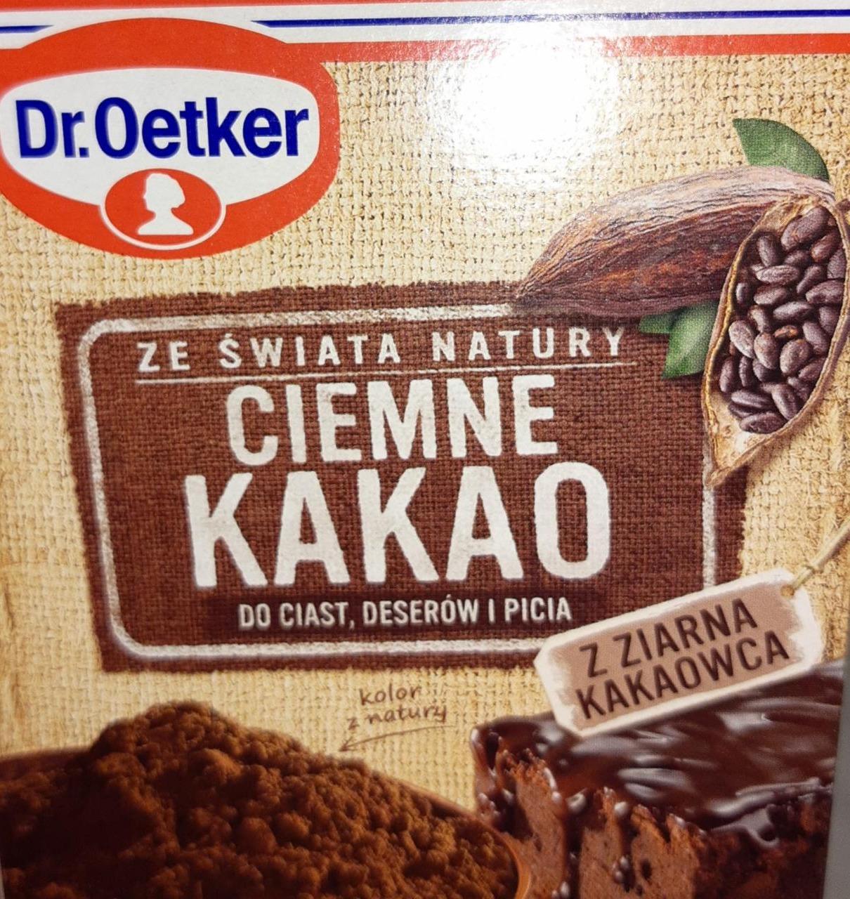 Zdjęcia - Ciemne kakao Dr.Oetker