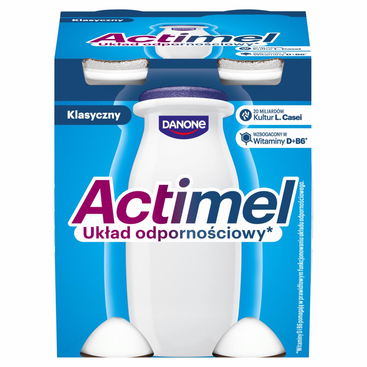 Zdjęcia - Actimel Napój jogurtowy klasyczny 400 g (4 x 100 g)