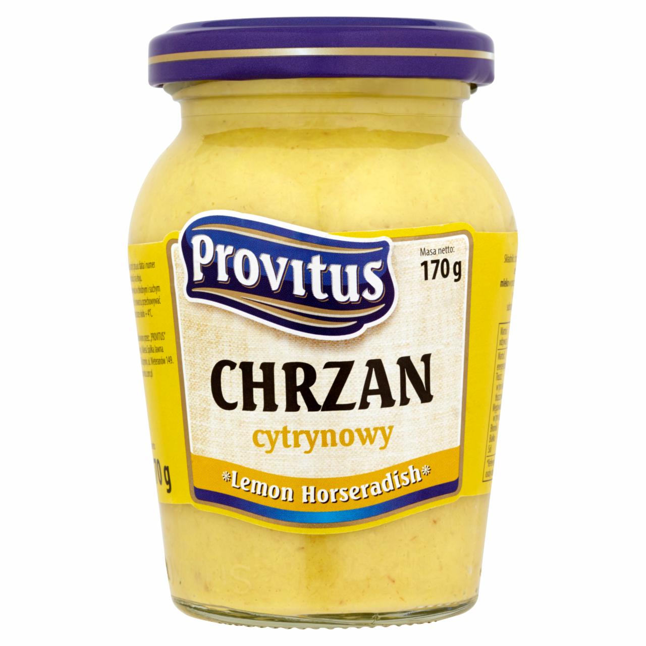 Zdjęcia - Provitus Chrzan cytrynowy 170 g