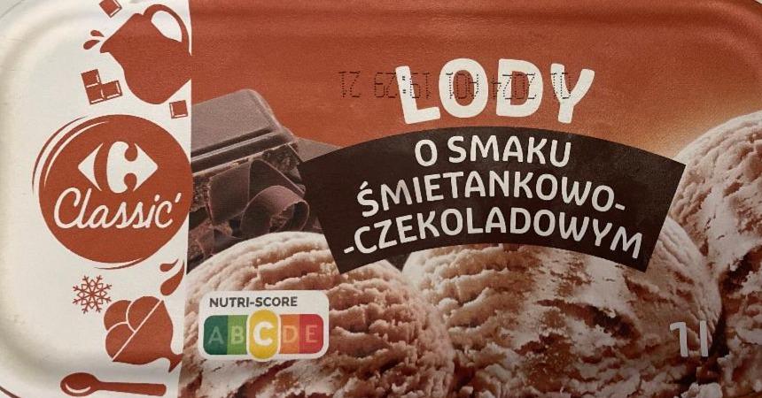 Zdjęcia - lody o smaku śmietankowo-czekoladowym classic