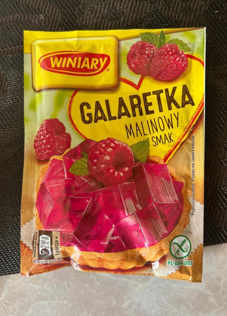 Zdjęcia - Galaretka malinowy smak Winiary