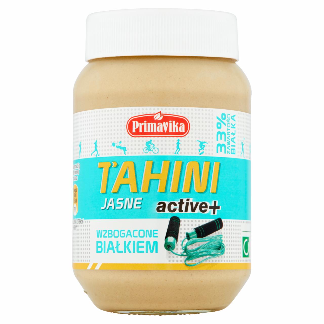 Zdjęcia - Primavika Tahini jasne active+ 470 g