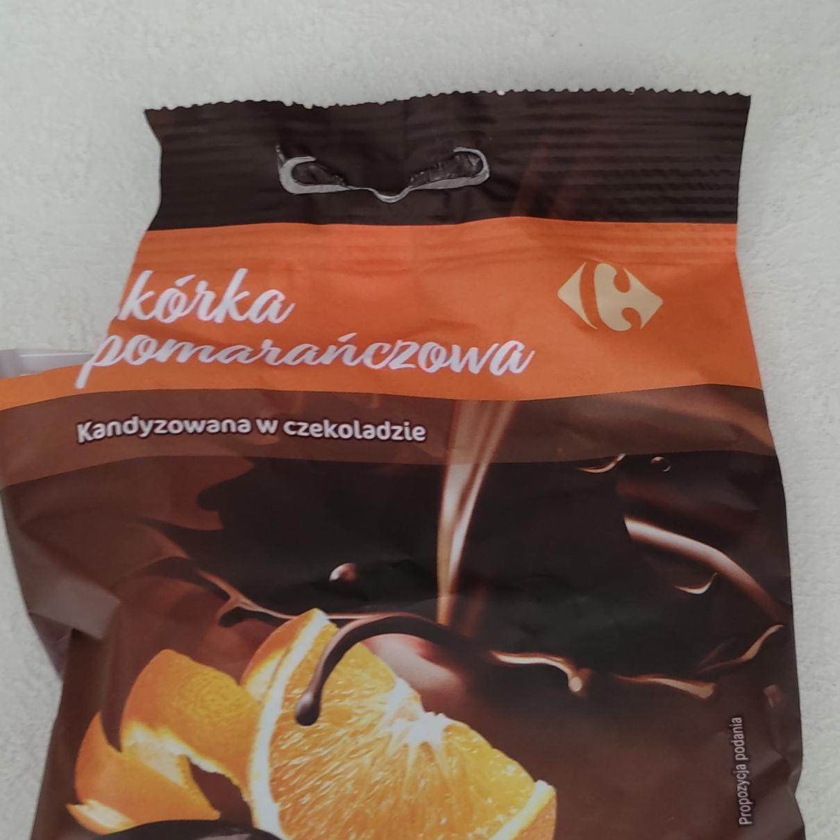 Zdjęcia - Carrefour Skórka pomarańczowa w czekoladzie