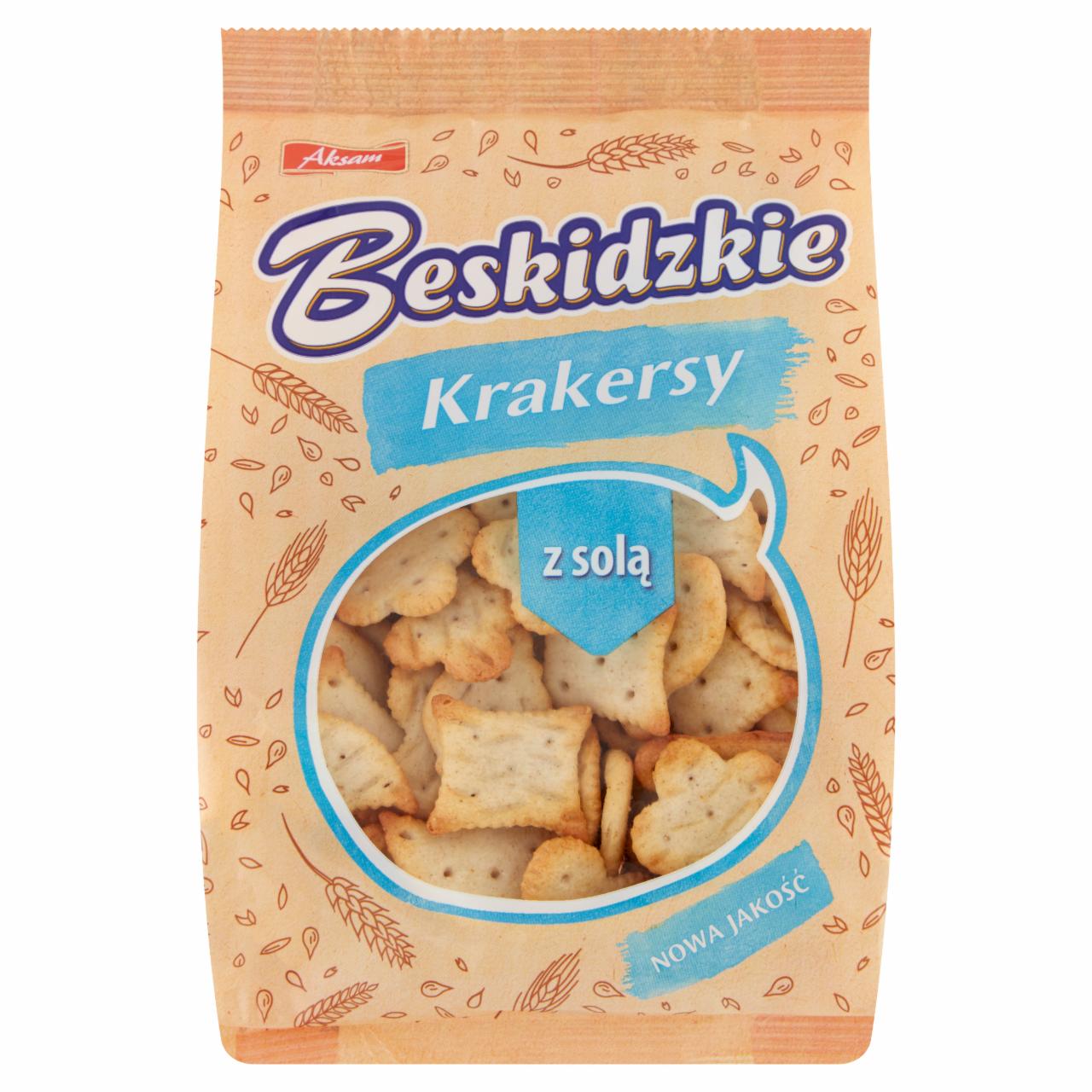 Zdjęcia - Beskidzkie Krakersy z solą 90 g