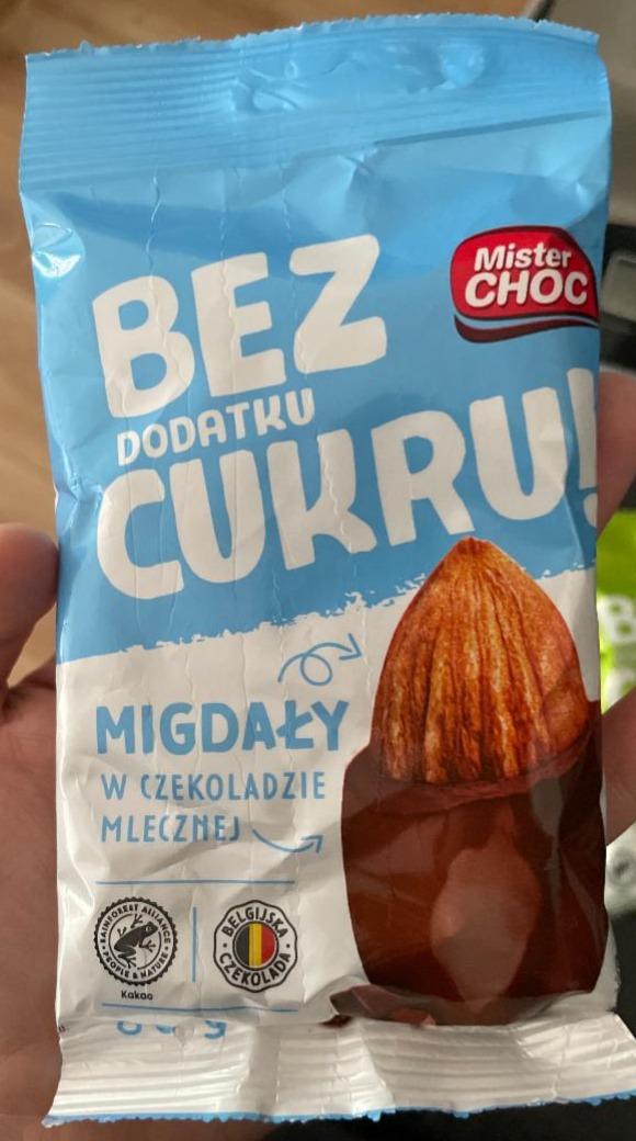 Zdjęcia - Migdały w czekoladzie mlecznej bez dodatku cukru Mister Choc