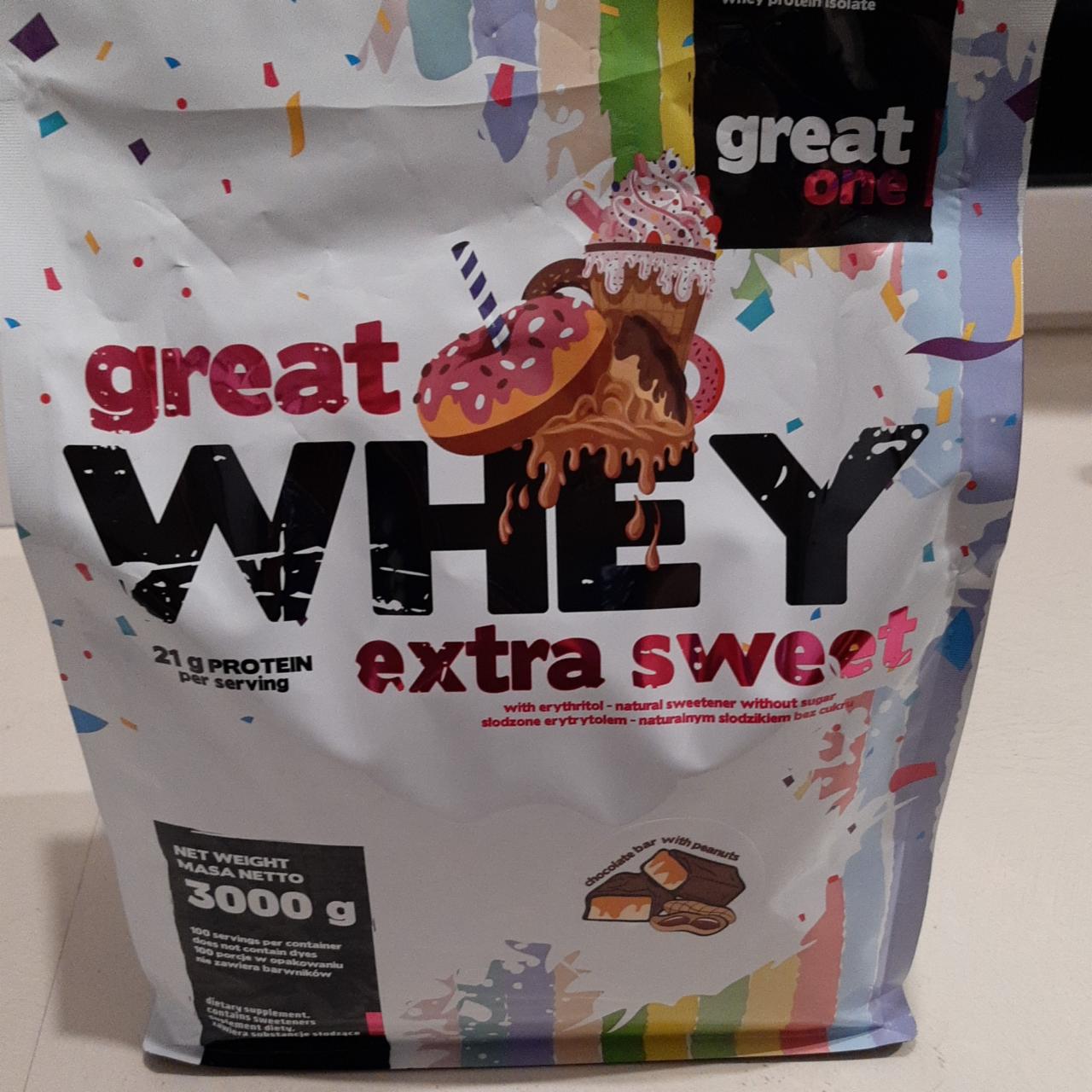 Zdjęcia - Great whey extra sweet greate one