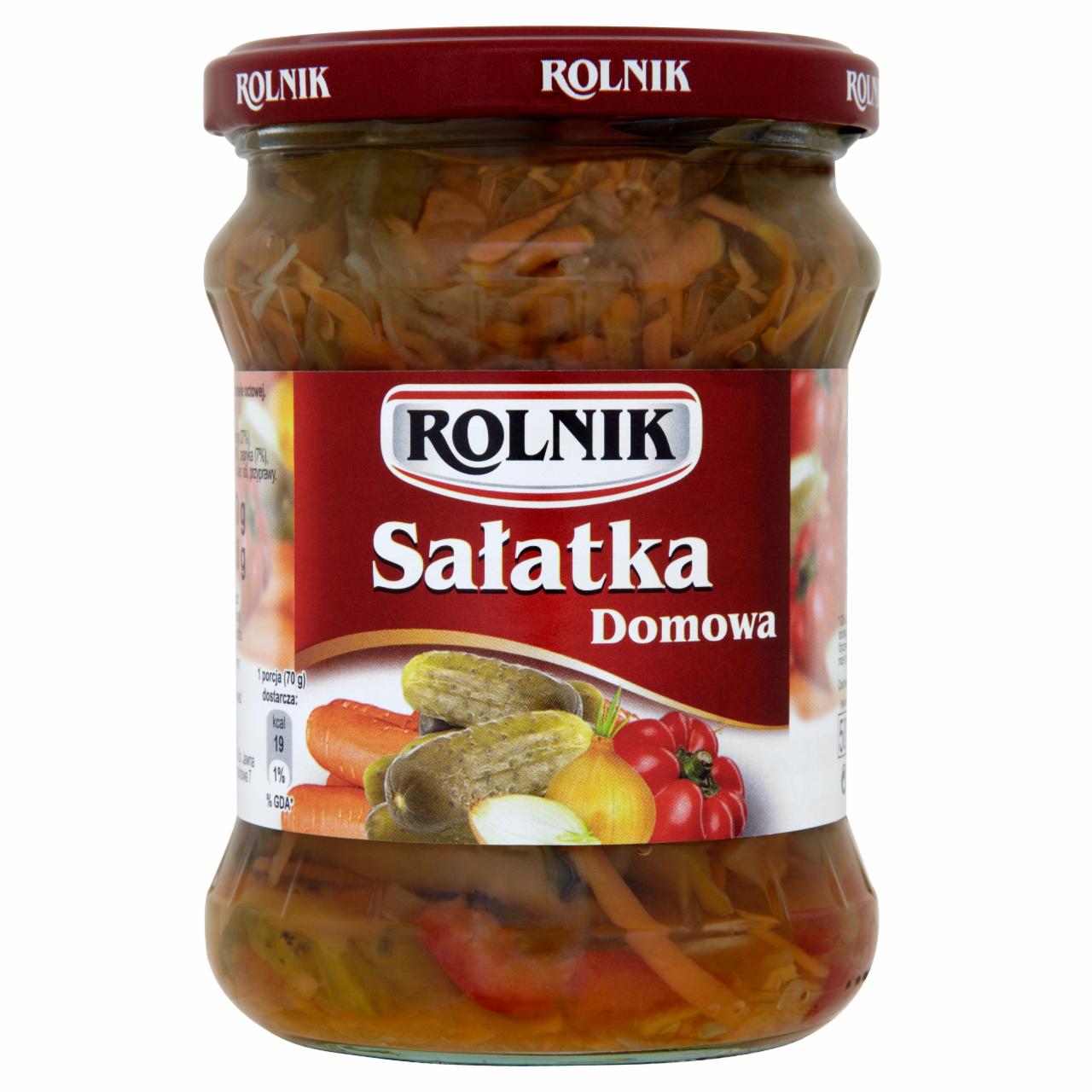 Zdjęcia - Rolnik Sałatka domowa 450 g