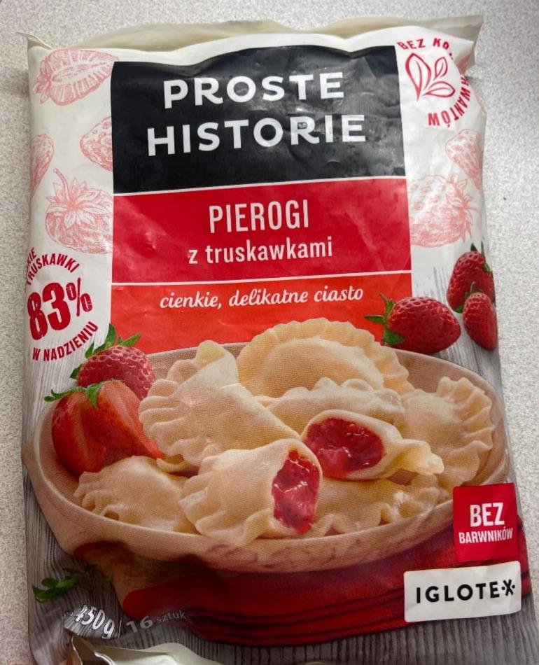 Zdjęcia - Pierogi z truskawkami Proste Historie