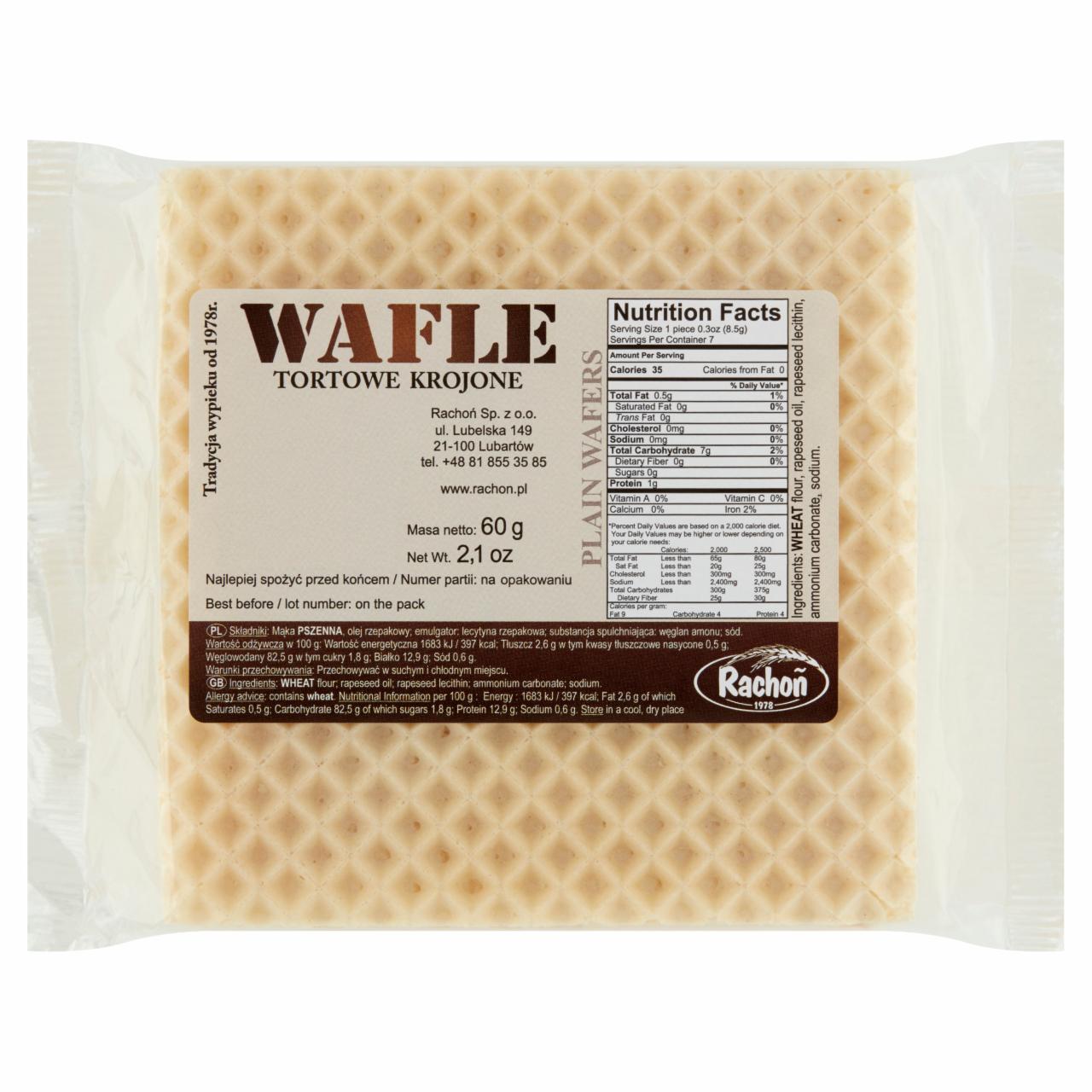 Zdjęcia - Wafle tortowe krojone 60 g