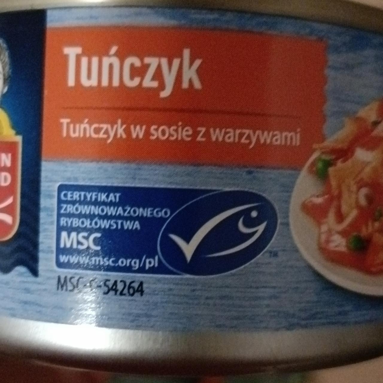 Zdjęcia - Tuńczyk w sosie z warzywami Golden Seafood