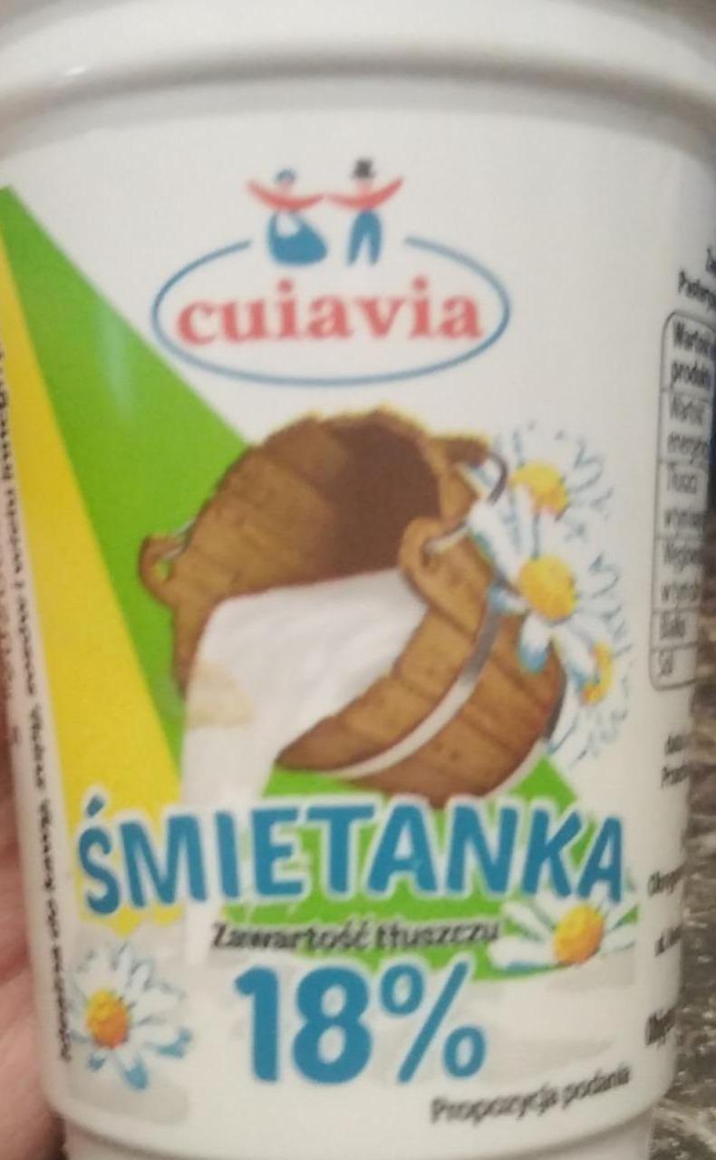 Zdjęcia - Śmietanka 18% cuiavia