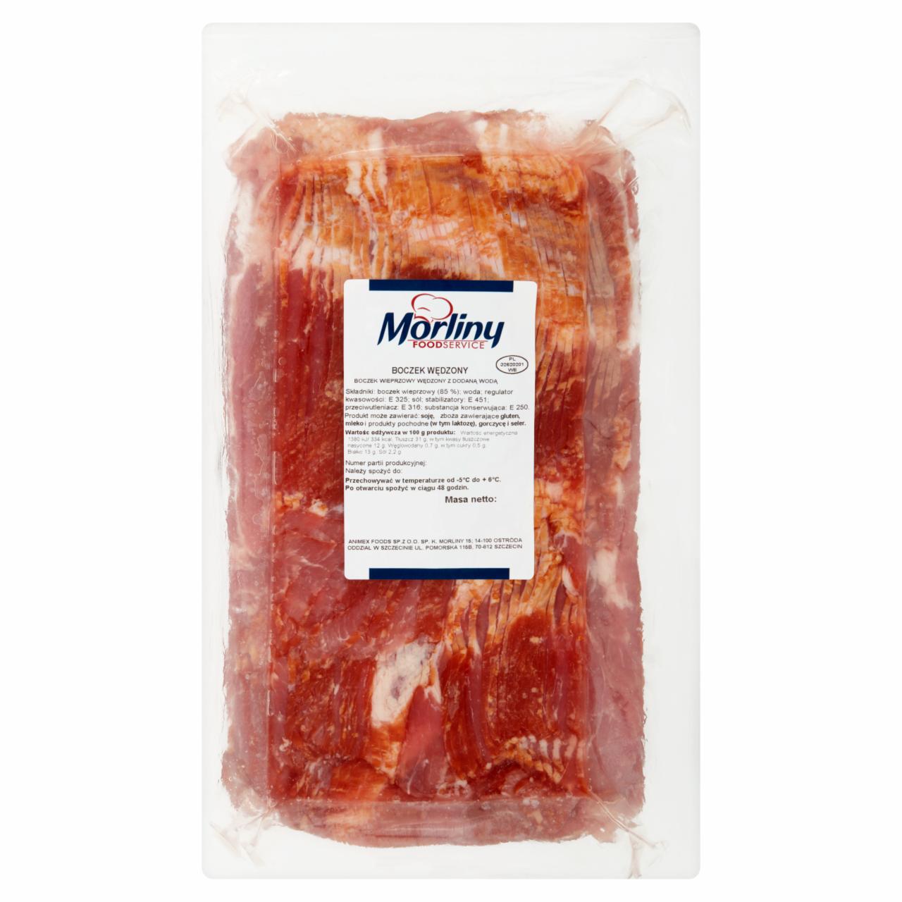 Zdjęcia - Morliny Food Service Boczek wędzony 1,3 kg