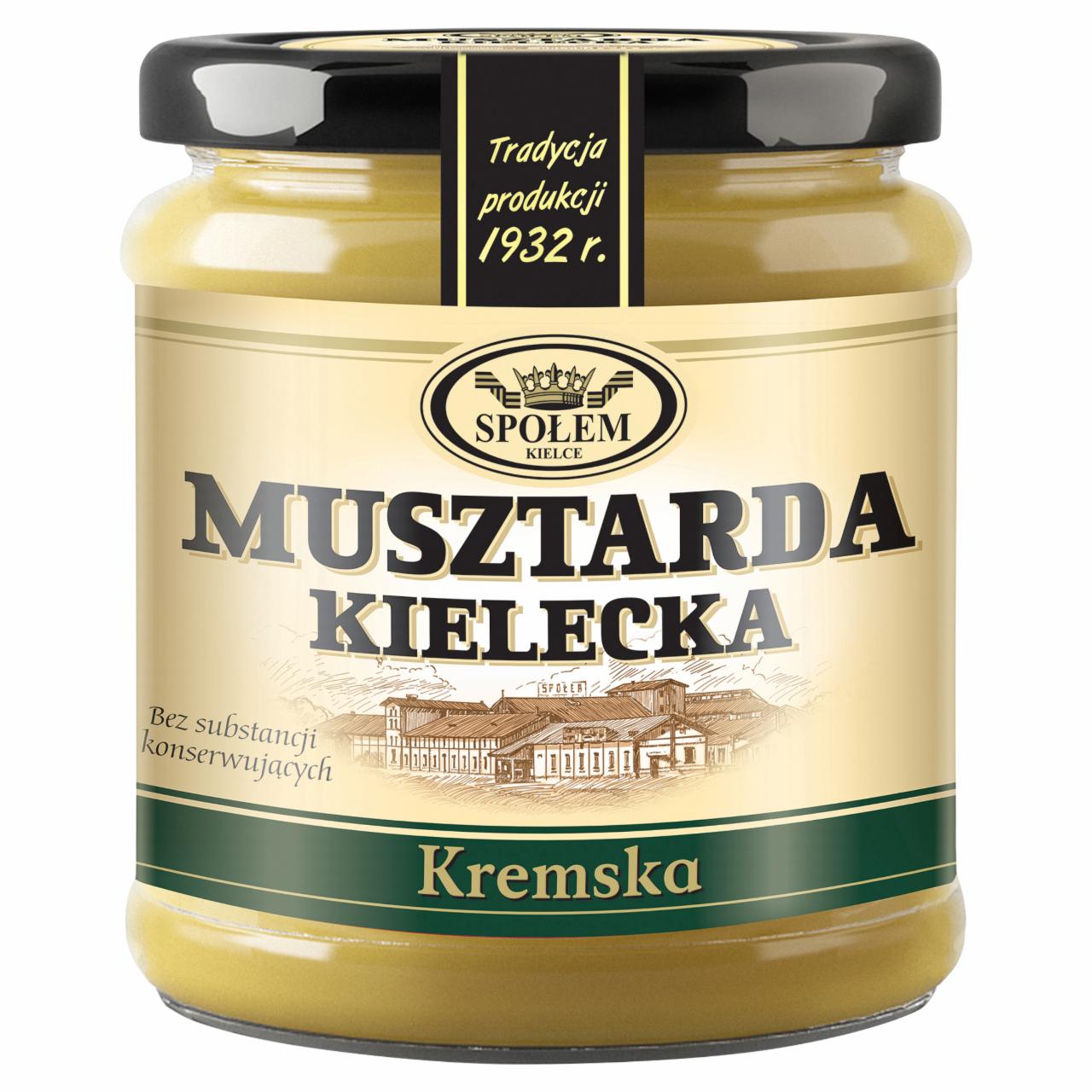 Zdjęcia - Musztarda Kielecka kremska 190 g