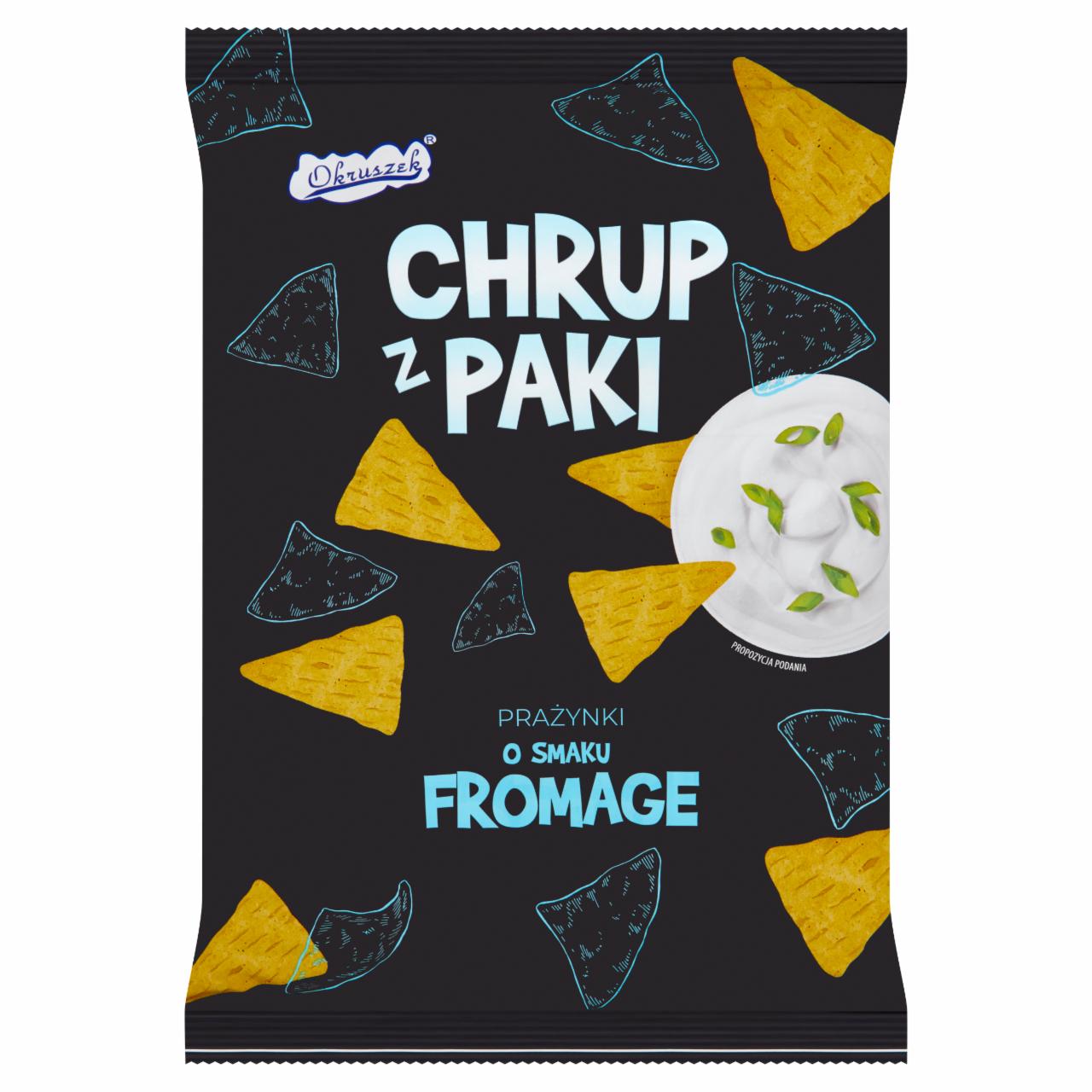 Zdjęcia - Chrup z paki Prażynki o smaku fromage 110 g