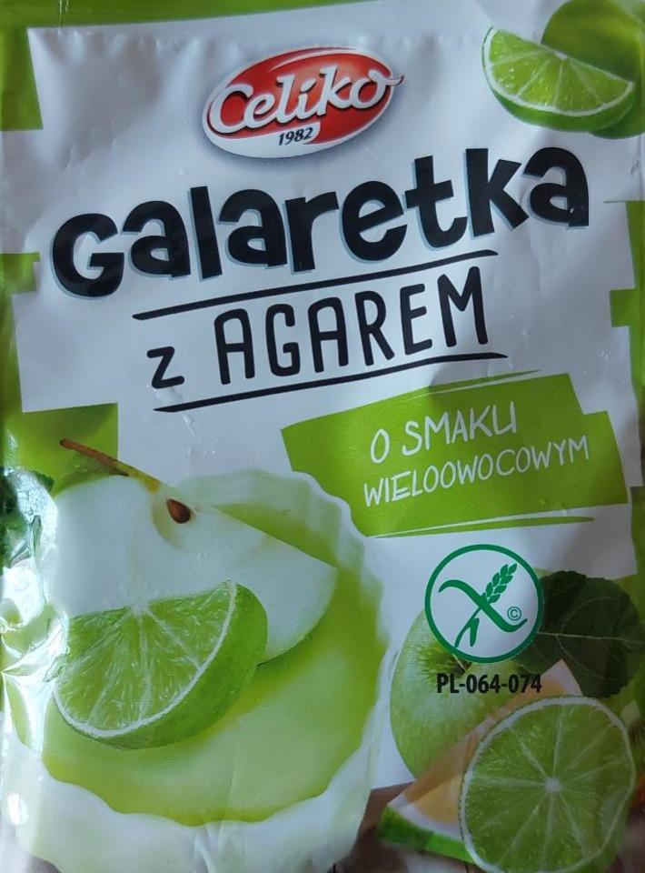 Zdjęcia - Galaretka z agarem o smaku wieloowocowym Celiko