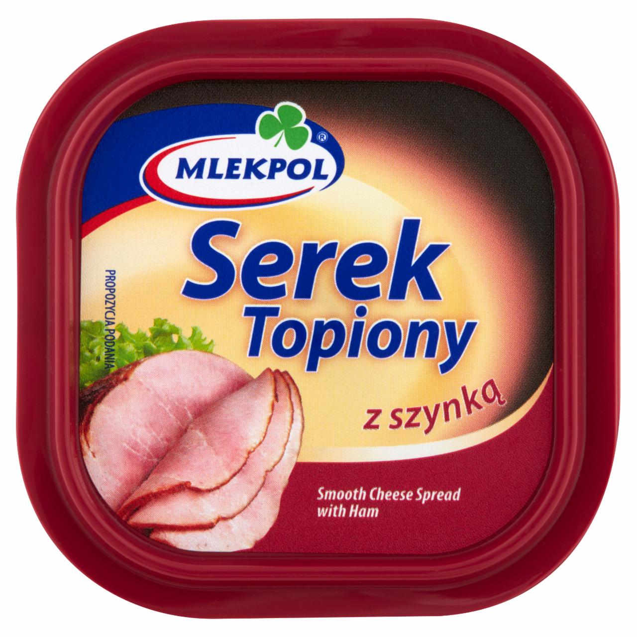 Zdjęcia - Mlekpol Serek topiony z szynką 100 g