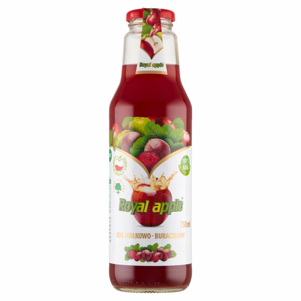 Zdjęcia - Royal apple Sok jabłkowo-buraczkowy 750 ml