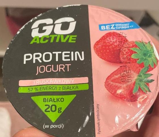 Zdjęcia - Protein jogurt jagodowy Go Active