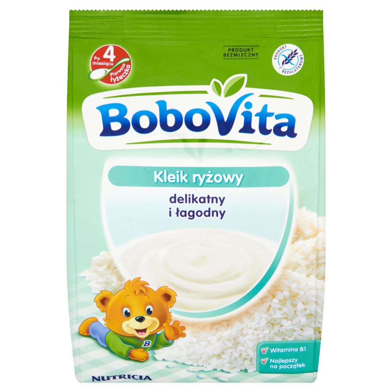 Zdjęcia - BoboVita Kleik ryżowy delikatny i łagodny po 4 miesiącu 170 g