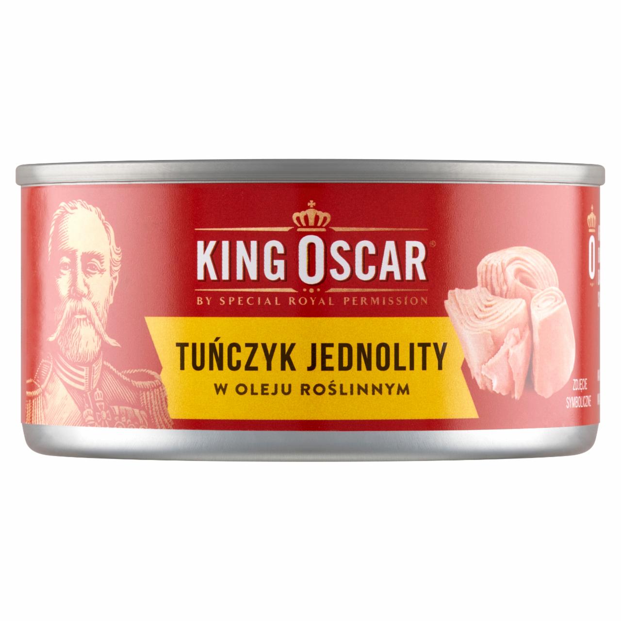 Zdjęcia - King Oscar Tuńczyk jednolity w oleju roślinnym 170 g