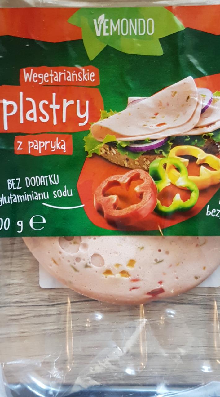 Zdjęcia - wegetariańskie plastry z papryką Vemondo