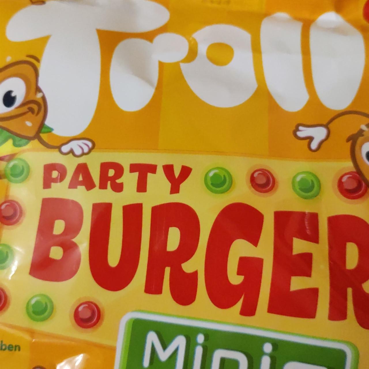 Zdjęcia - Party burger minis żelki o smaku owocowym Trolli