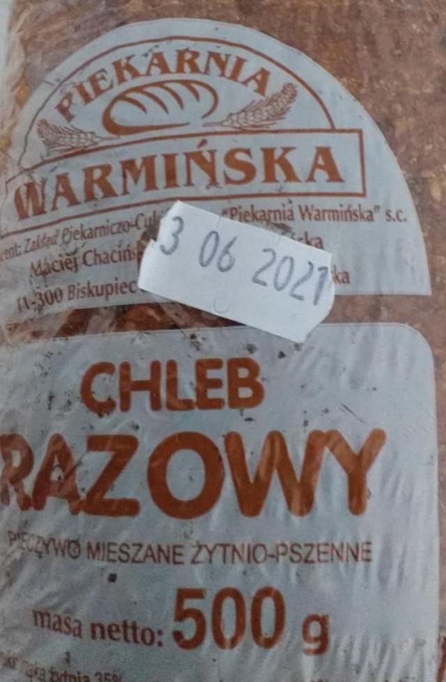 Zdjęcia - Piekarnia Warmińska Chleb razowy 500 g