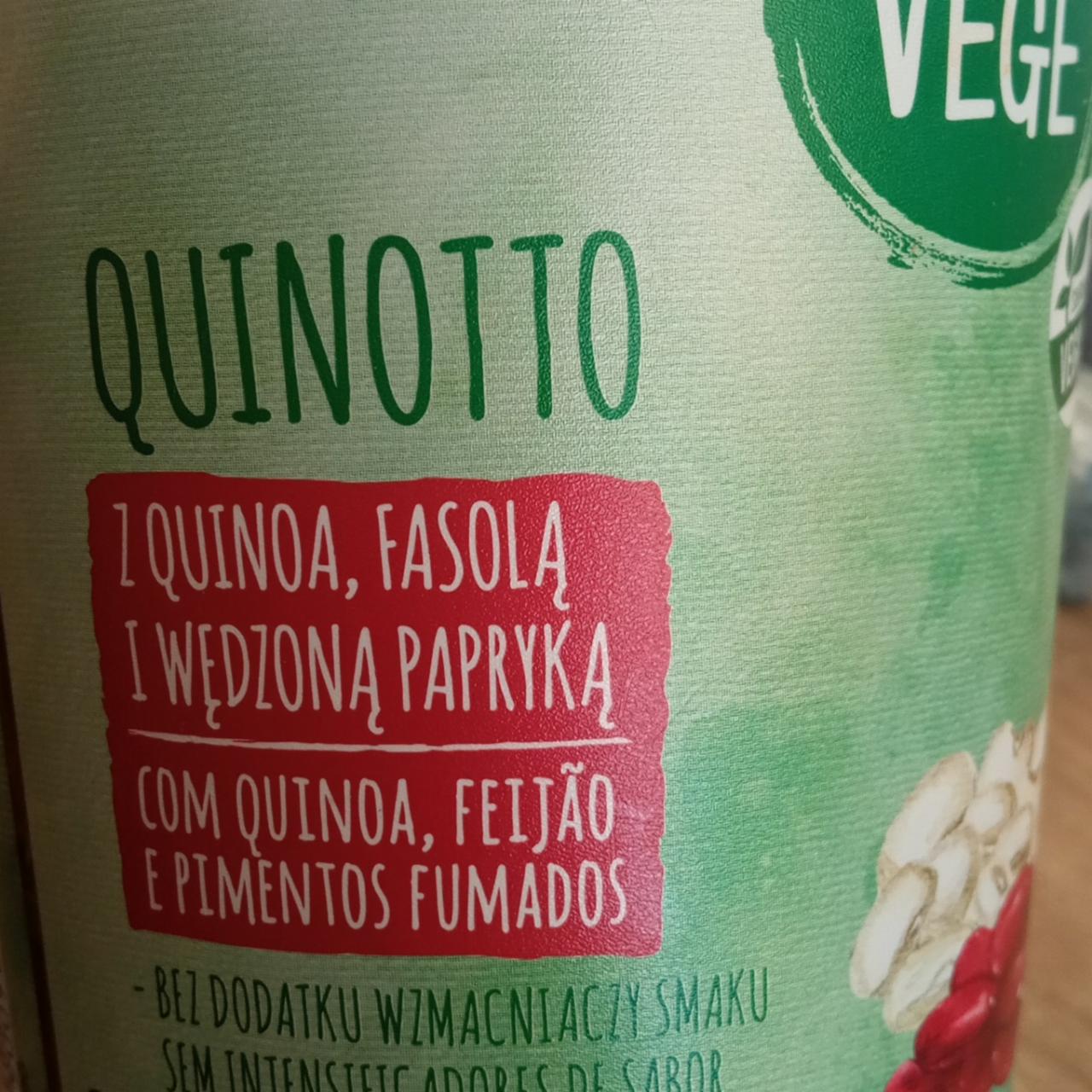 Zdjęcia - Quinnotto fasola, wędzona papryka go vege