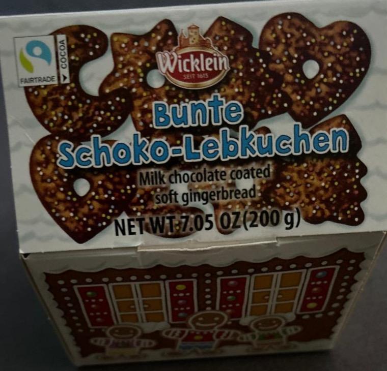 Zdjęcia - Bunte Schoko-Lebkuchen Wicklein