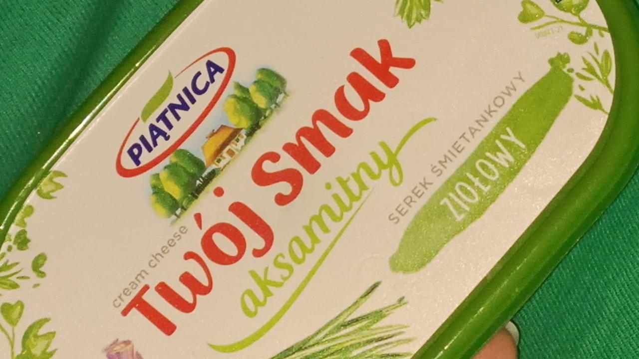 Zdjęcia - Piątnica Twój Smak Serek śmietankowy aksamitny ziołowy 135 g